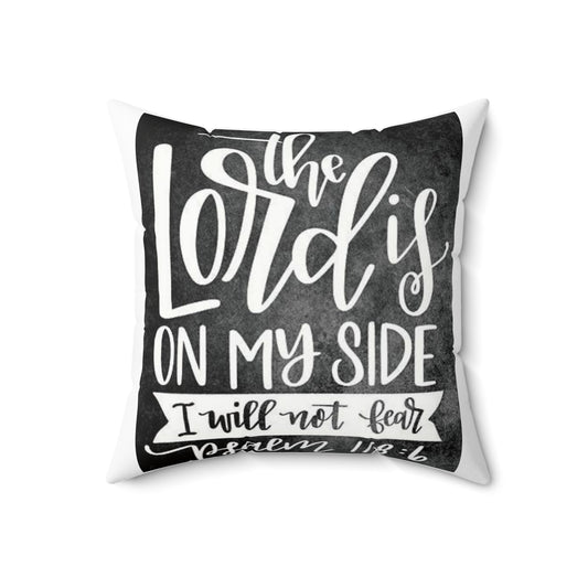 Psalm 118:6  Throw Pillow