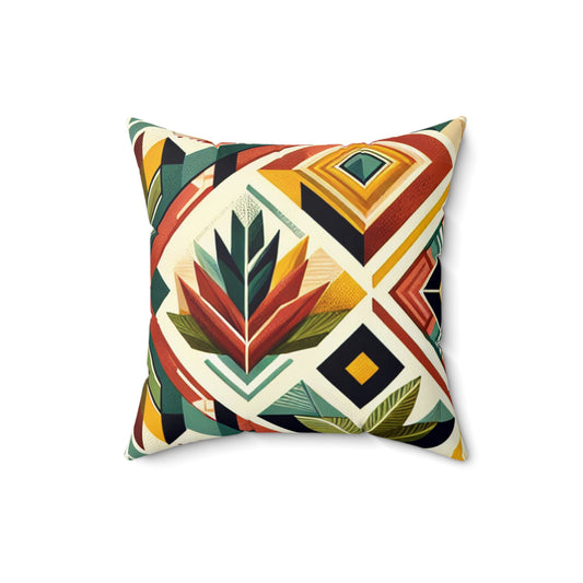 Southwest Diamonds Throw Pillow