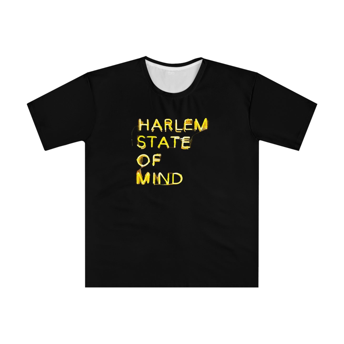 Harlem State Of Mind Men's Black T-shirt