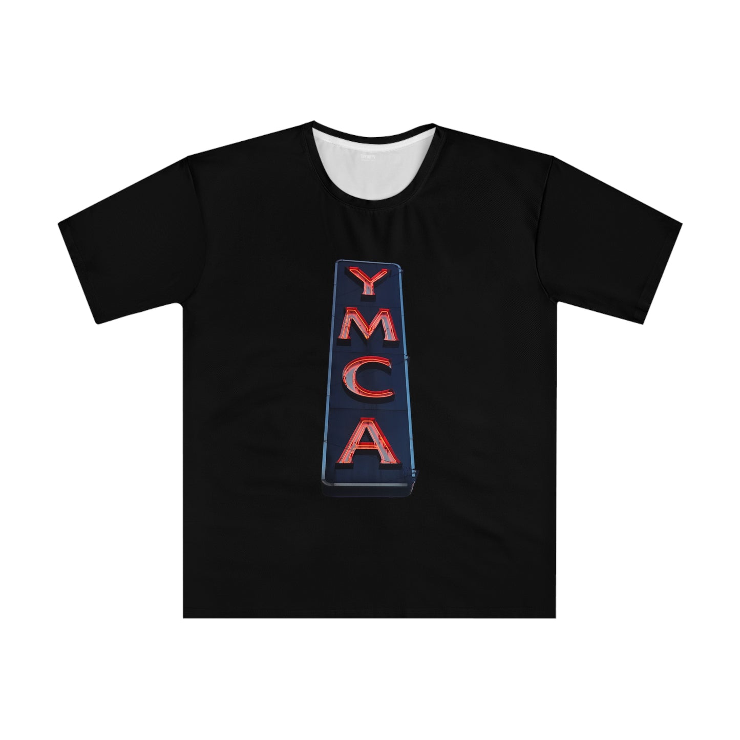 YMCA Men's Black T-shirt