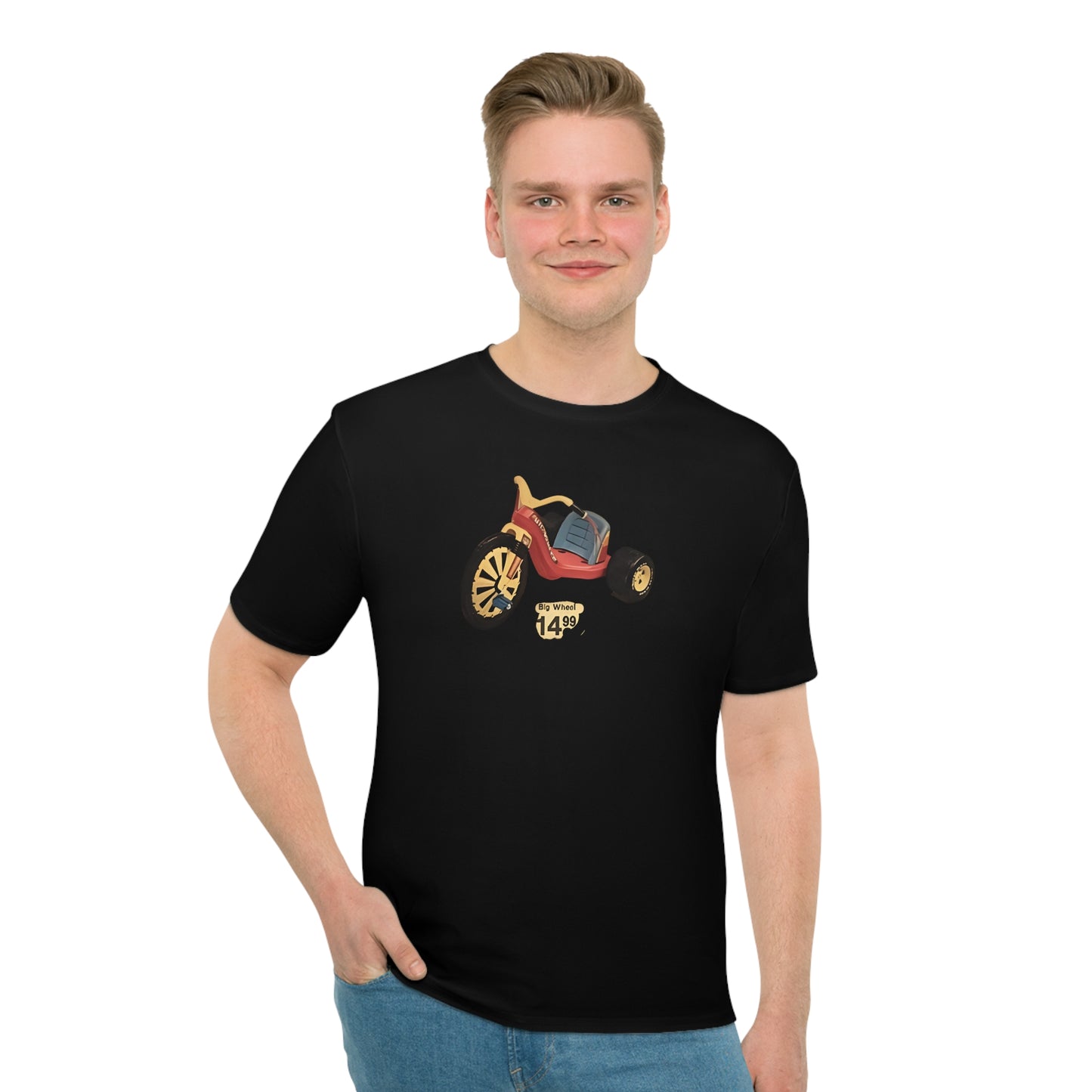 Bigwheel Retro Racer Men's Black T-shirt