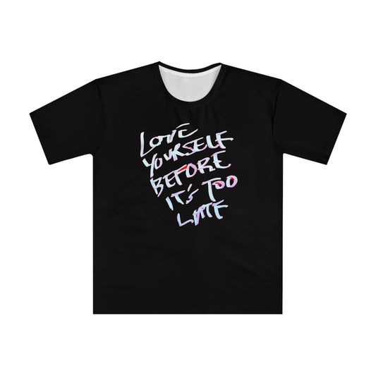 Self Love Reminder Men's Black T-shirt