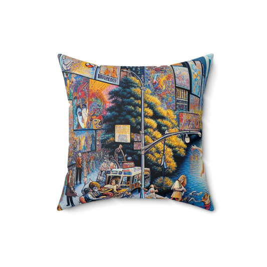 Colorful Expressions- Throw Pillow