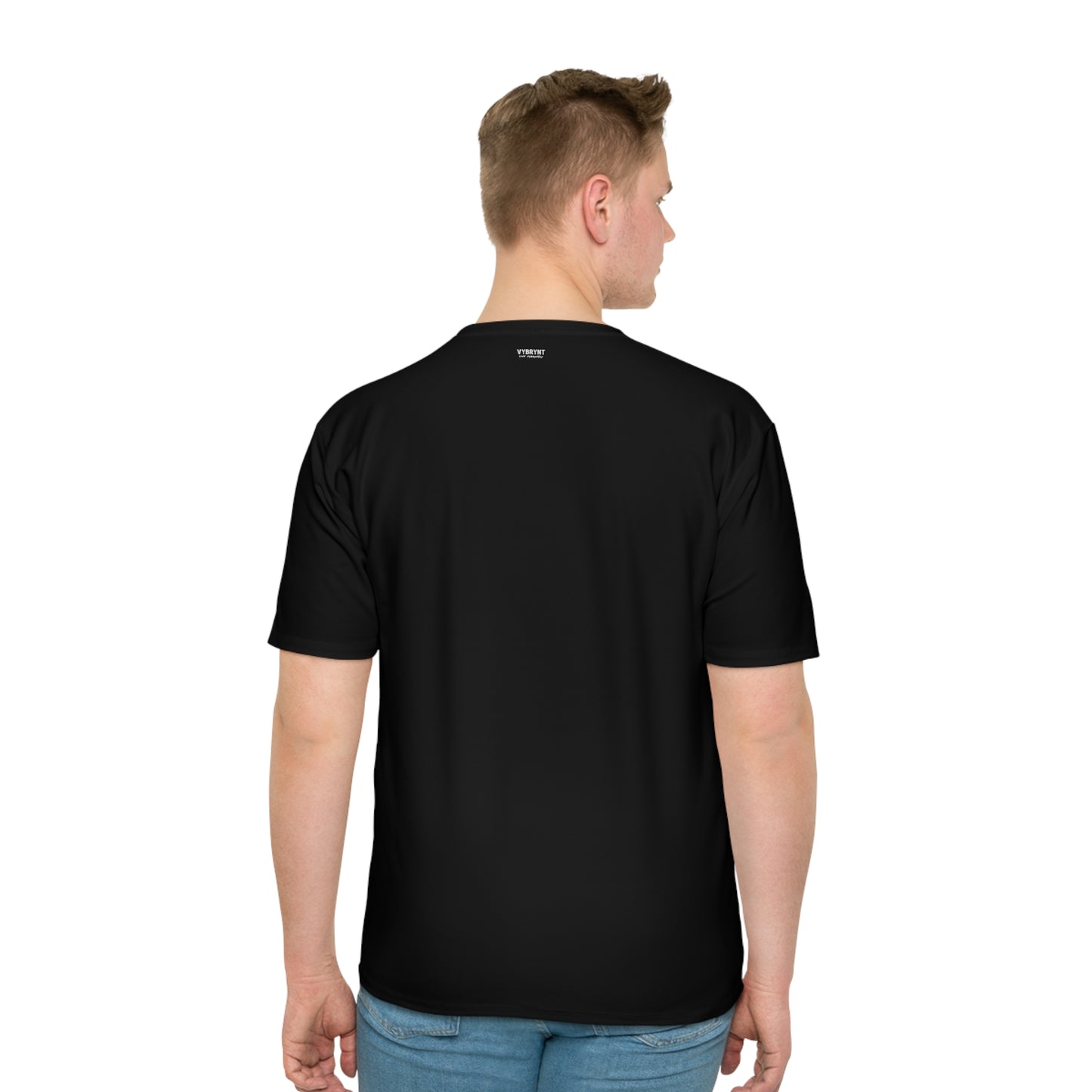 Splattered Sophistication Men's Black T-shirt