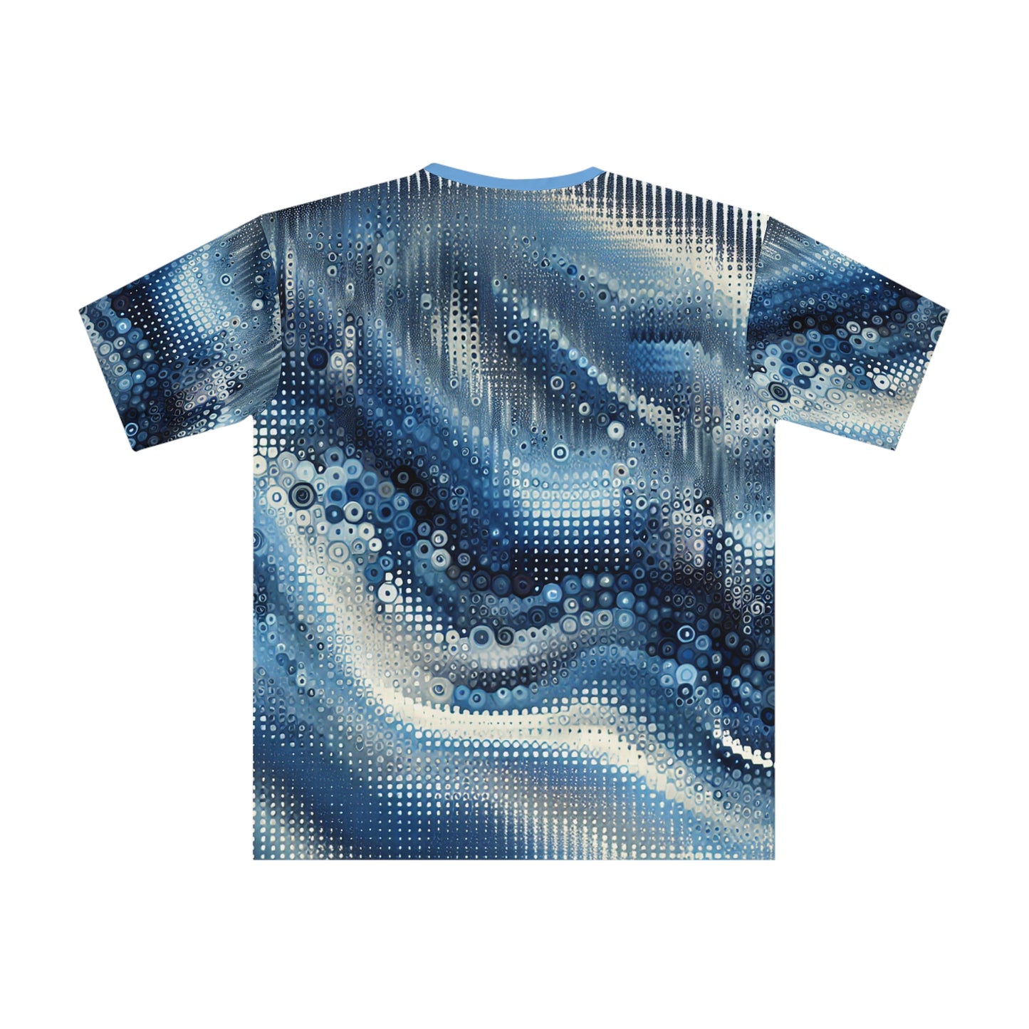 Blue Bohemian Waves Men's T-shirt