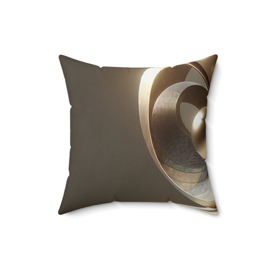 "Sculpture Pillow of Elegance"- Throw Pillow