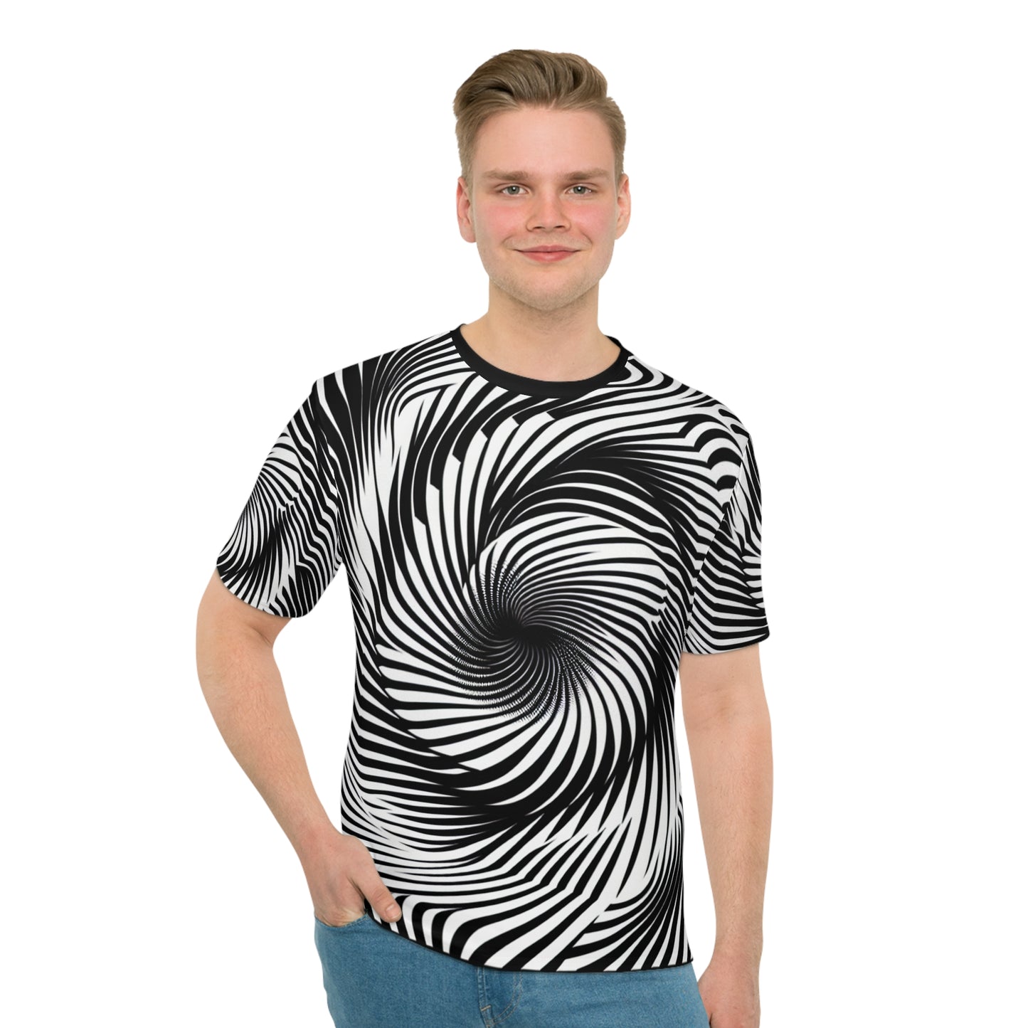Vibrating Illusions Men's T-shirt
