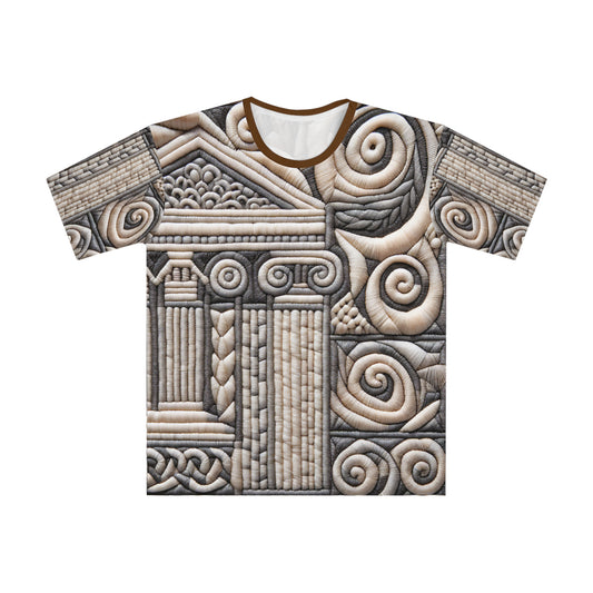 The Column and Scroll Sashiko Men's T-shirt