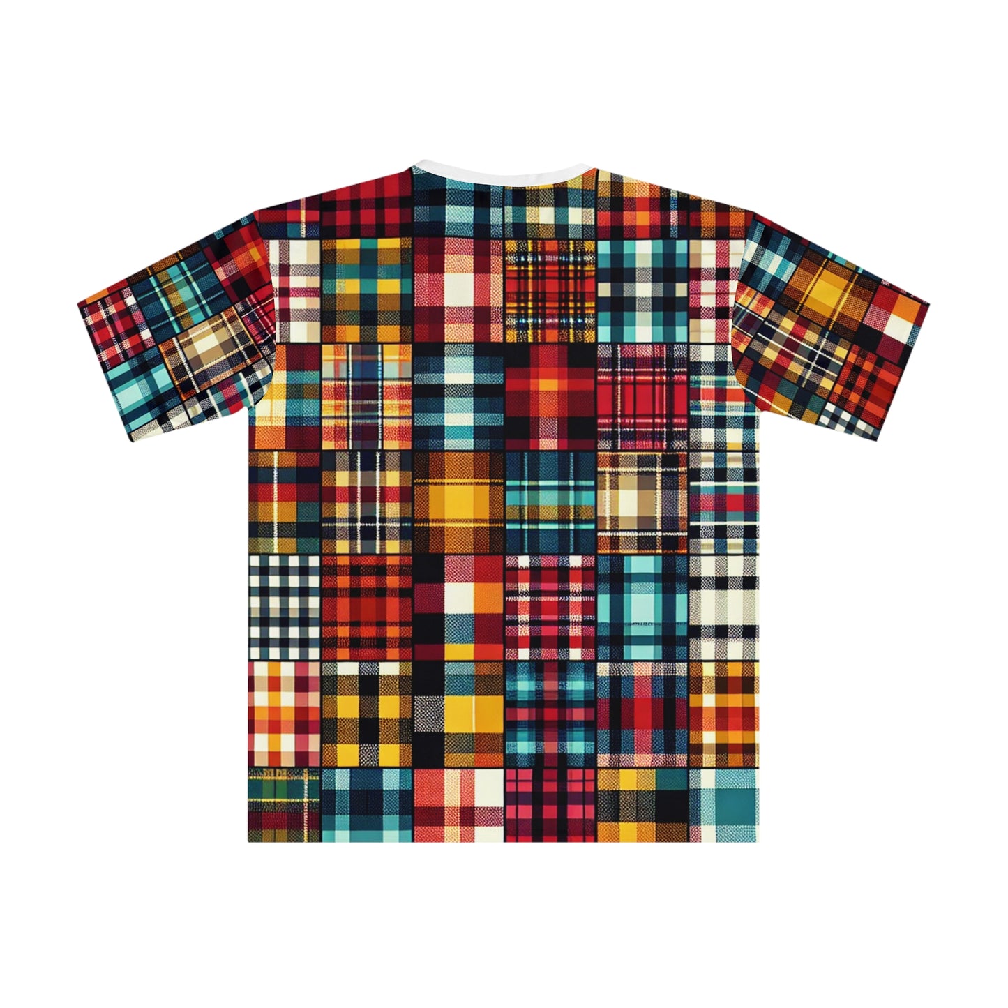 Checker Plaid Pop! - Men's T-shirt