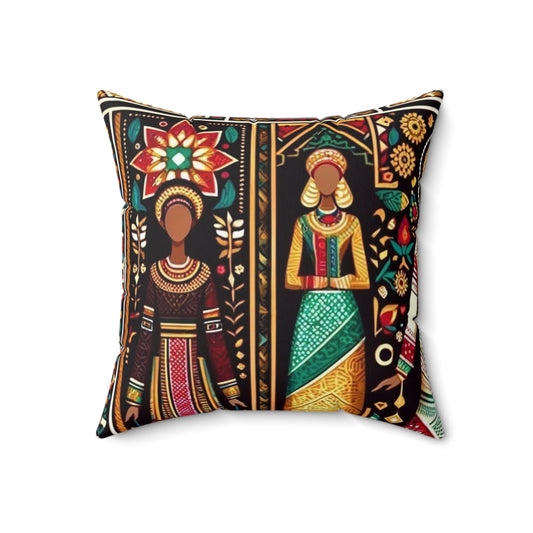 Habesha Beauty Throw Pillow