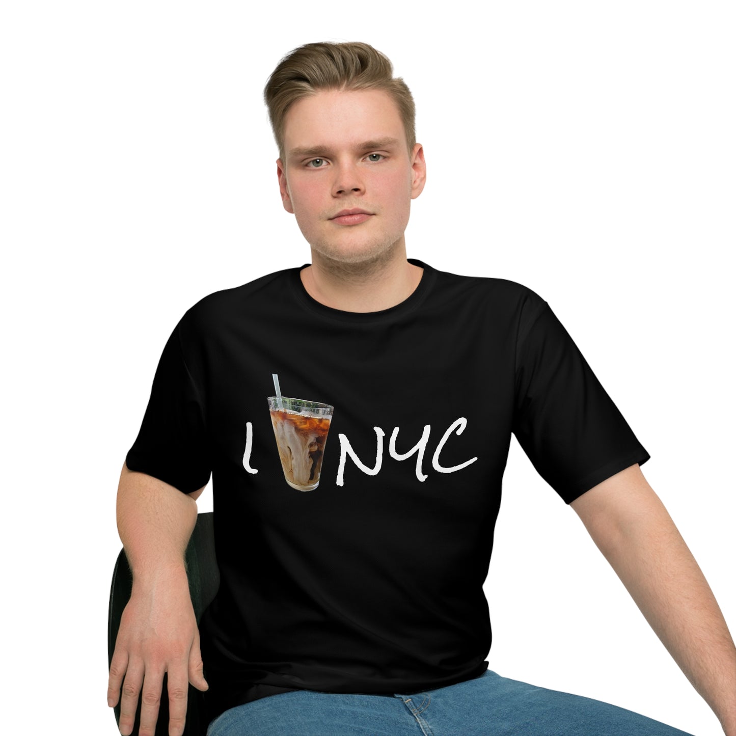 Brewed in NYC Men's Black T-shirt